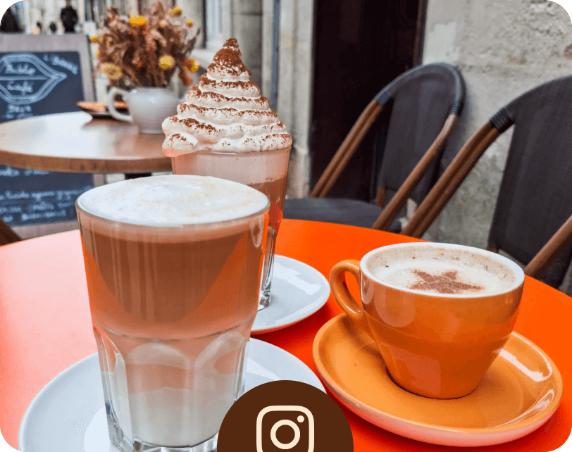 Boissons chaudes Biblio Café